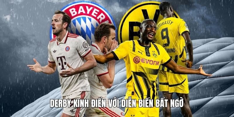 Derby kinh điển với diễn biến bất ngờ
