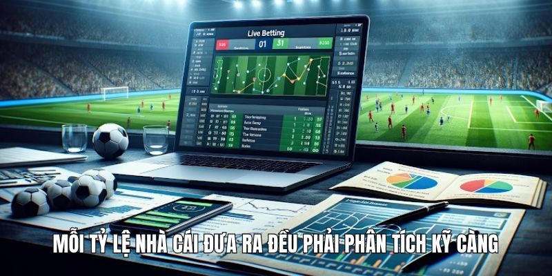 Mỗi tỷ lệ nhà cái đưa ra đều phải phân tích kỹ càng
