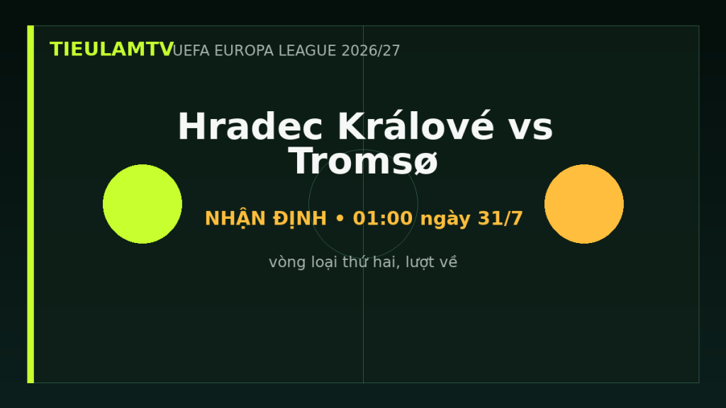 Nhận định Hradec Králové vs Tromsø - TieulamTV