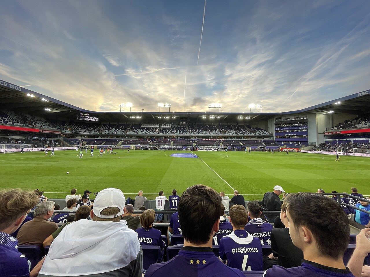 Toàn cảnh Lotto Park sân nhà Anderlecht