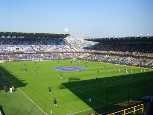Toàn cảnh Jan Breydel Stadium, sân nhà của Club Brugge