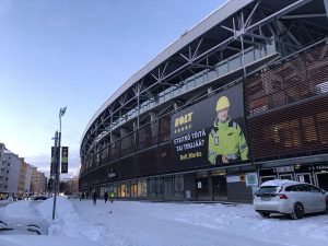Toàn cảnh Bolt Arena, sân đấu gắn với HJK Helsinki