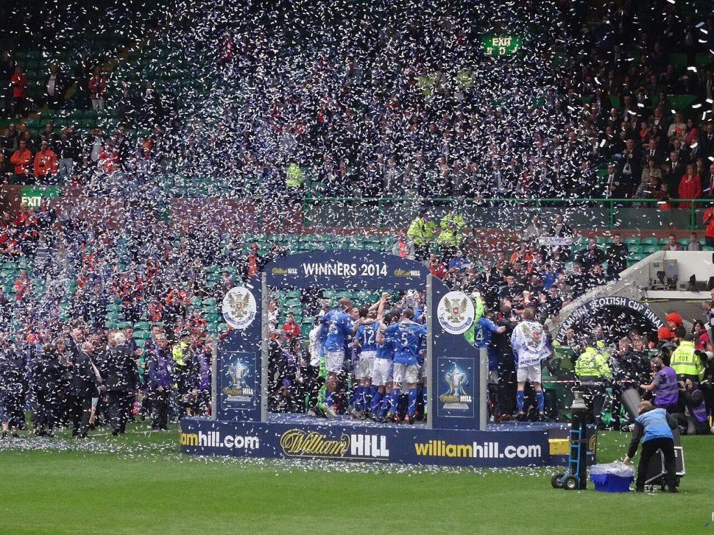 Không khí một trận đấu thuộc Scottish Cup