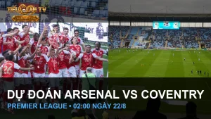 Arsenal và Coventry trong ảnh tư liệu trước vòng mở màn Premier League