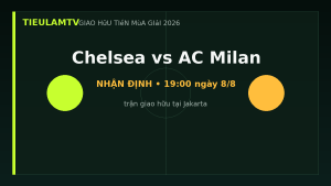 Nhận định Chelsea vs AC Milan - TieulamTV