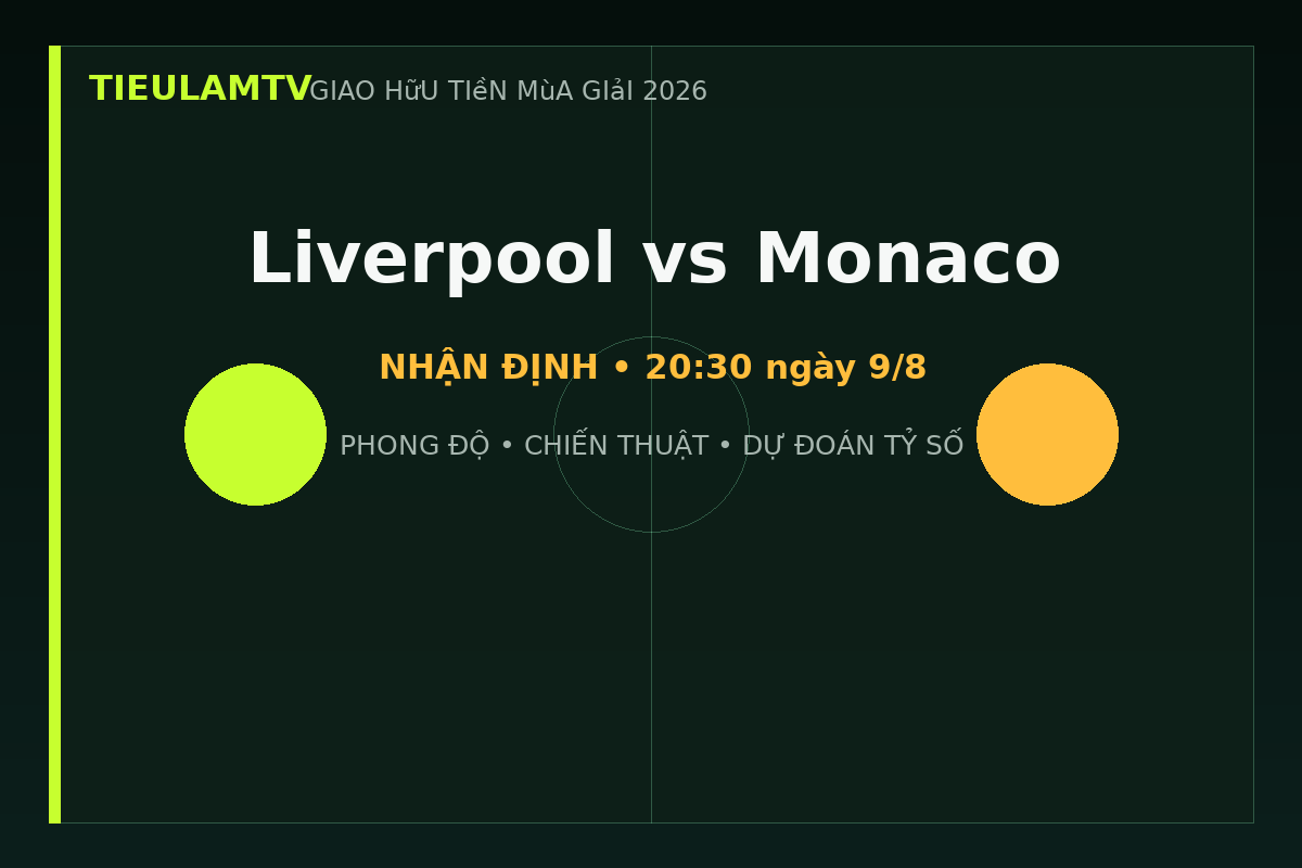 Nhận định Liverpool vs Monaco - TieulamTV