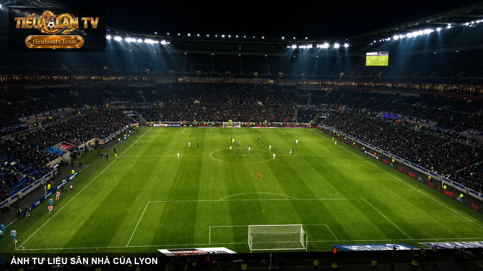 Ảnh tư liệu sân Stade des Lumières của Lyon