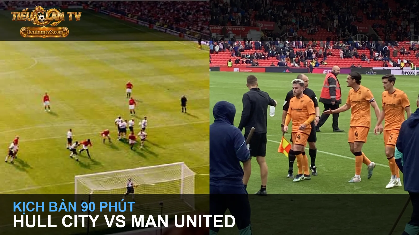 Hull City và Manchester United trong ảnh thi đấu tư liệu - ảnh trong bài
