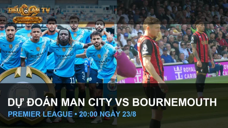 Manchester City và Bournemouth trong ảnh đội bóng thực tế