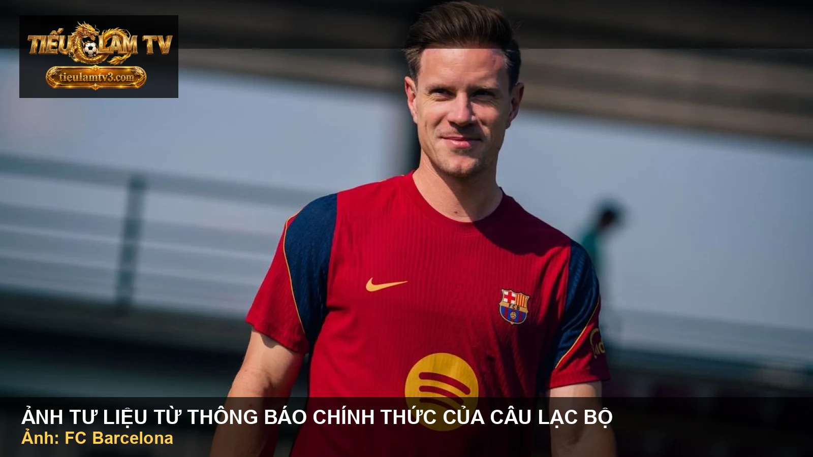 Marc-André ter Stegen trong ảnh tư liệu của Barcelona