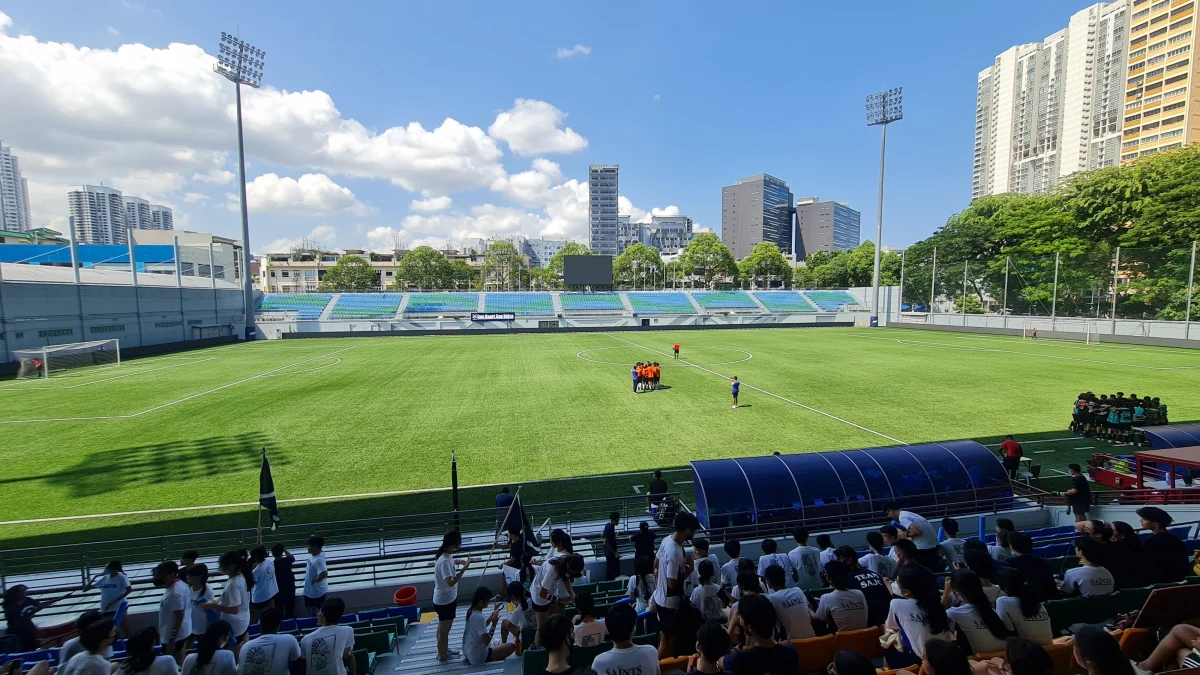Toàn cảnh sân Jalan Besar của bóng đá Singapore