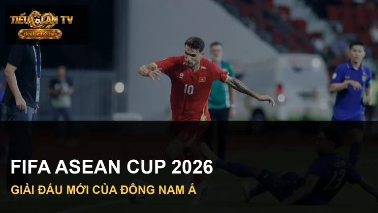 Các cầu thủ Việt Nam và Thái Lan trong ảnh minh hoạ thể thức FIFA ASEAN Cup 2026