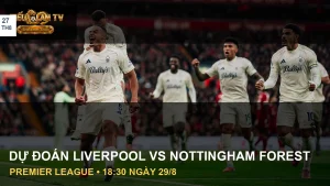 Cầu thủ Liverpool và Nottingham Forest trong ảnh tư liệu trận đấu