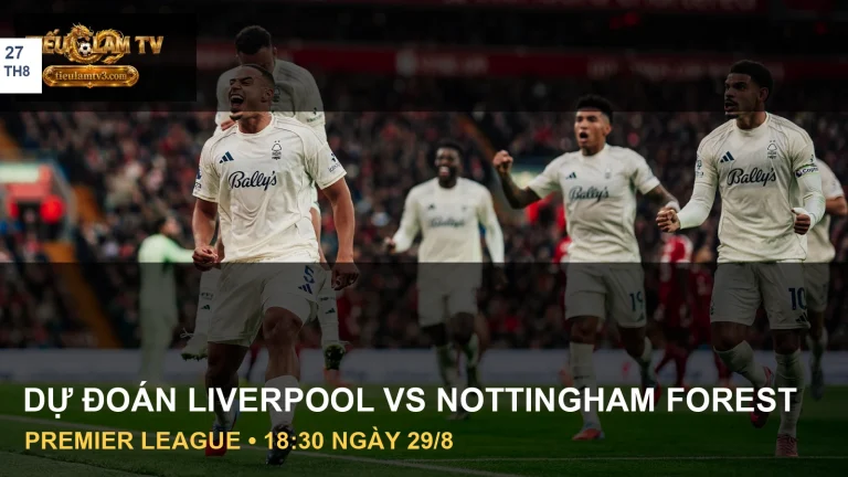 Cầu thủ Liverpool và Nottingham Forest trong ảnh tư liệu trận đấu