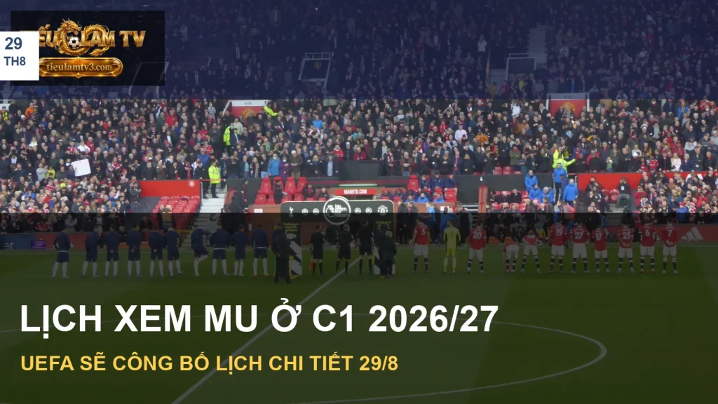 Hình ảnh cầu thủ Manchester United trước lịch Champions League
