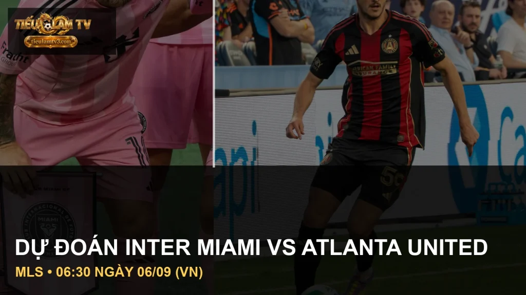 Cầu thủ Inter Miami CF và Atlanta United trong ảnh tư liệu trước trận MLS