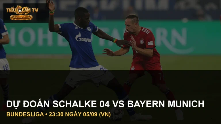 Cầu thủ FC Schalke 04 vs FC Bayern München trong ảnh trận đấu thực tế