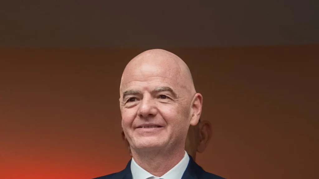 Chủ tịch FIFA Gianni Infantino tại một trận đấu World Cup 2026